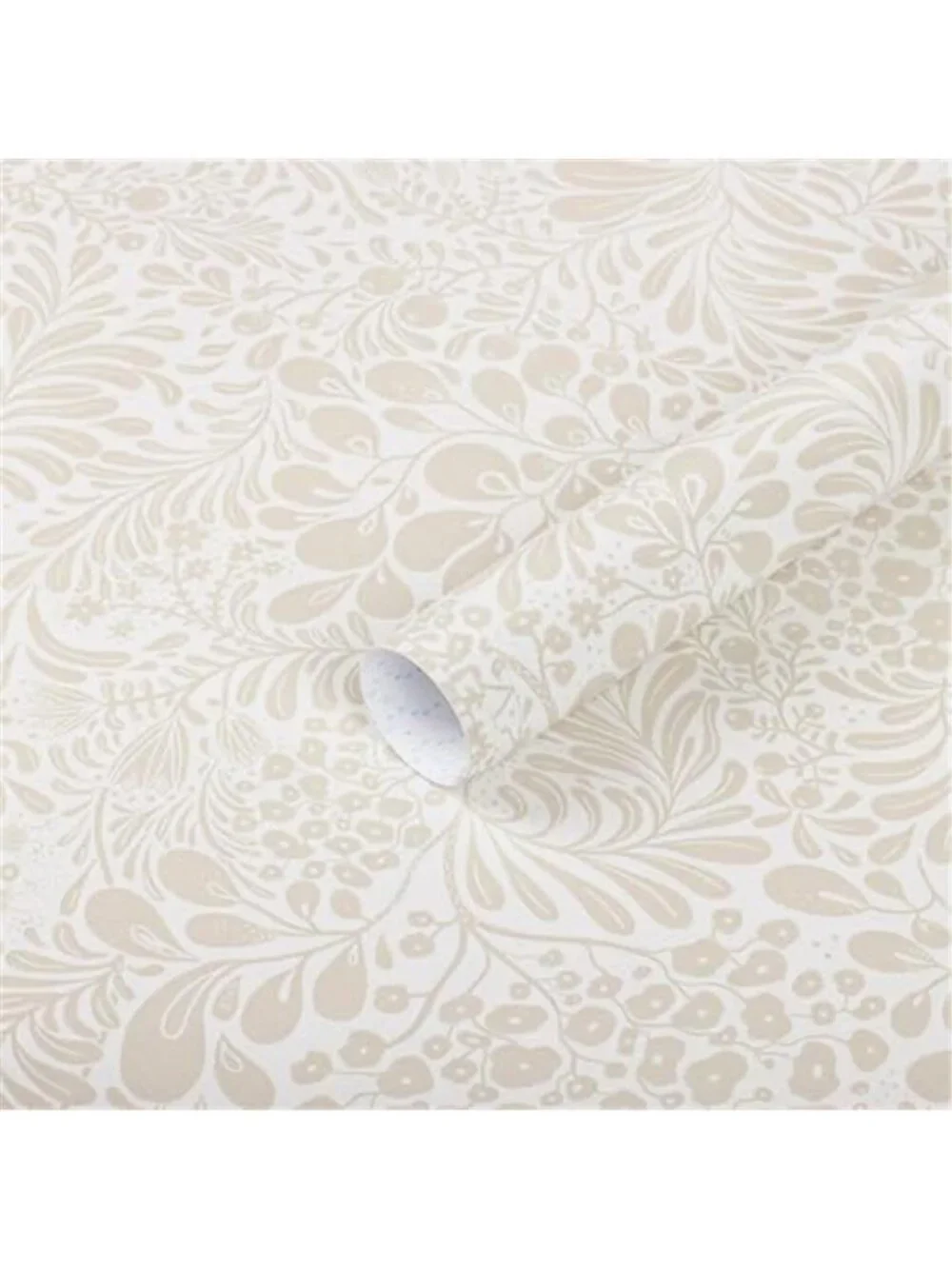 Peel Stick Wallpaper Boho Floral Removable Beige Self Adhesive Vinyl Wall Roll